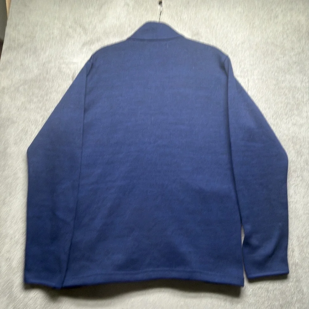 Criquet Full Zip Sweater Jacket Men's Medium Blue Casual‎ Layer